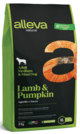 Alleva Natural Adult Medium & Maxi Dog Lamb & Pumpkin – сухой корм для взрослых собак средних и крупных пород