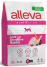 Alleva Equilibrium Adult Cat Sensitive Rabbit – сухой корм для взрослых кошек
