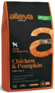 Alleva Natural Adult Medium Dog Chicken & Pumpkin – сухой корм для собак средних пород