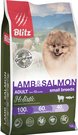 BLITZ ADULT SMALL BREEDS LAMB &amp; SALMON (ЯГНЕНОК и ЛОСОСЬ) - сухой корм для взрослых собак мелких пород