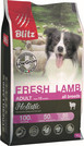 BLITZ ADULT FRESH LAMB (ЯГНЕНОК) - сухой корм для взрослых собак всех пород