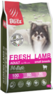 BLITZ ADULT SMALL BREEDS FRESH LAMB (ЯГНЕНОК) - сухой корм для взрослых собак мелких пород
