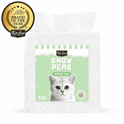 Kit Cat Snow Peas Green Tea – наполнитель для кошачьего туалета