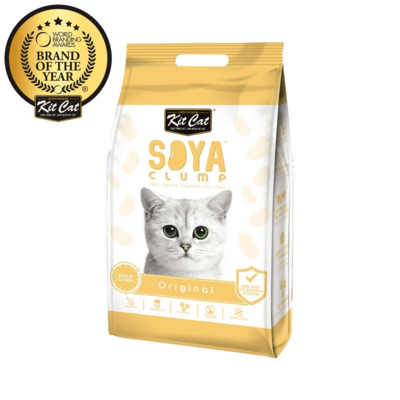 Kit Cat Soya Clumb Original – наполнитель для кошачьего туалета
