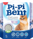 Pi-Pi Bent DeLuxe Clean cotton - наполнитель для кошачьего туалета