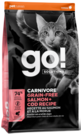 Go! Solutions Carnivore Salmon + Cod Recipe for cats – сухой корм для котят и кошек всех пород