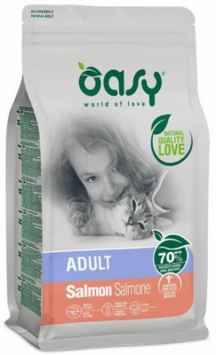 Oasy Cat Lifestage Adult Salmon – сухой корм для взрослых кошек