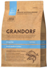 Grandorf Adult Dog Medium & Maxi White Fish - сухой корм для взрослых собак средних и крупных пород