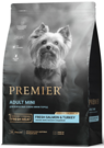 Premier Adult Dog Mini Salmon & Turkey – сухой корм для взрослых собак мелких пород