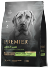 Premier Adult Dog Maxi Lamb & Turkey – сухой корм для взрослых собак крупных пород
