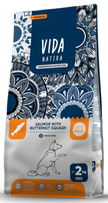 Vida Nativa Nordica Salmon With Butternut Squash Adult Dog Medium & Large Breed - сухой корм для взрослых собак средних и крупных пород