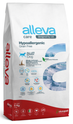 Alleva Care Dog Hypoallergenic Grain Free – диетический сухой корм для взрослых собак всех пород