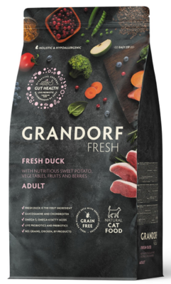 Grandorf Fresh Duck Adult Cat - сухой корм для взрослых кошек