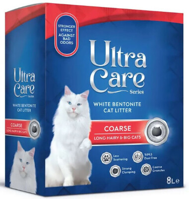 Ultra Care Coarse Long Hairy & Big Cats - наполнитель для кошачьего туалета
