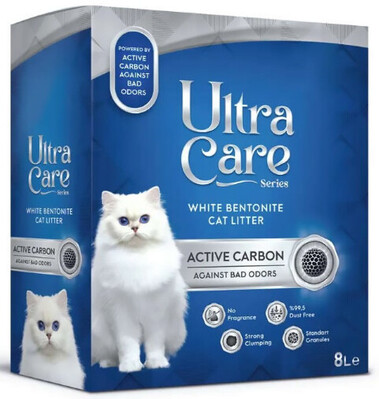 Ultra Care Active Carbon - наполнитель для кошачьего туалета