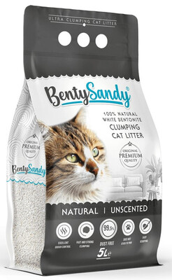 BentySandy Natural - наполнитель для кошачьего туалета
