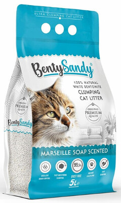 BentySandy Marseille Soap - наполнитель для кошачьего туалета