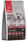 BLITZ ADULT SMALL BREEDS LAMB &amp; RICE (ЯГНЕНОК и РИС) - сухой корм для взрослых собак мелких пород