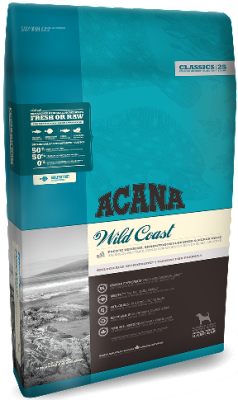 ACANA WILD COAST (АКАНА ВАЙЛД КОУСТ) - гипоаллергенный корм для собак всех пород и возрастов с рыбой