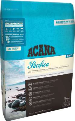 ACANA PACIFICA CAT (АКАНА ПАСИФИКА КЭТ) - сухой гипоаллергенный корм для кошек и котят всех пород с рыбой