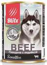 BLITZ BEEF (Говядина с индейкой) – влажный корм для собак