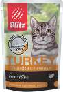 BLITZ TURKEY CAT (Индейка с печенью) – влажный корм для кошек