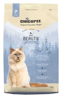 Chicopee CNL Cat Adult Beauty – сухой корм для взрослых кошек всех пород