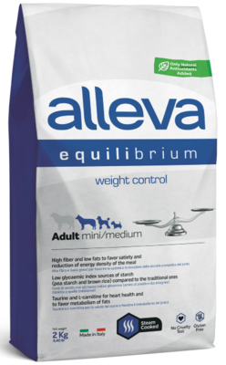 Alleva Equilibrium Adult Mini & Medium Dog Weight Control – сухой корм для взрослых собак мелких и средних пород