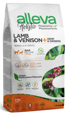 Alleva Holistic Adult Mini Dog Lamb & Venison – сухой корм для взрослых собак мелких пород